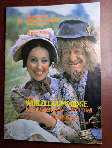 Genuine hand signed - , worzel