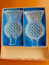Boxed Pair of Bohemia Glass