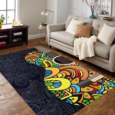 Guitar Rug, Colorful Music