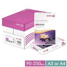 XEROX Colour Impressions Paper A4 A3 90-250gsm Smooth Finish Inkjet Laser Print