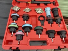 18 PieceCar VanTruck Engine Cooling System Radiator Pressure Leakage Tester