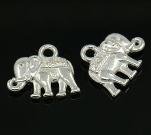 Tibetan silver elephant - 10,