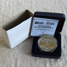 GUERNSEY 2013 DAMBUSTERS £5 SILVER PROOF CROWN - boxed/coa