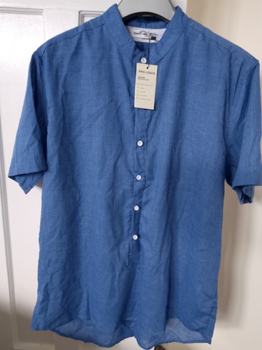 Two sided mens short sleeved - two-sided,