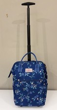 Cath Kidston Blue Floral CABIN / Backpack/ Hand Luggage. Size: 42cm - EXCELLENT