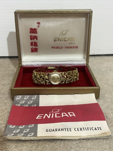 Enicar swiss ladies gold - enicar,