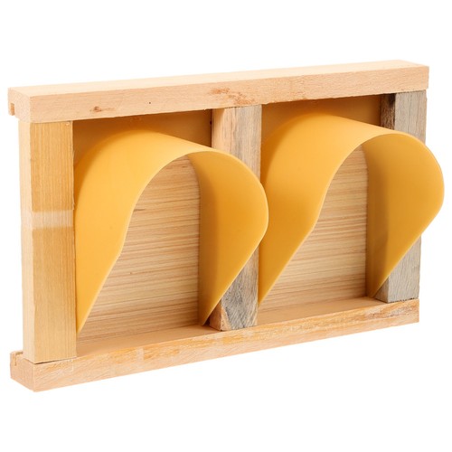 Wood and plastic door - wood,