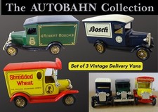 SET OF 3 VINTAGE VANS; LOVELY