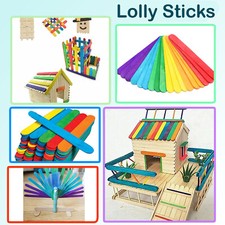 50 to 1000pcs Wooden Lolly