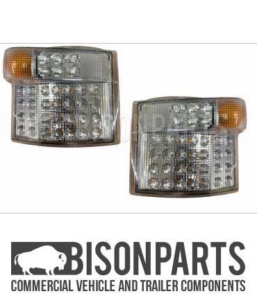 Front indicator side lights - front,