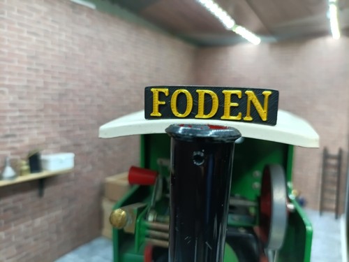 Foden roof sign for - roof,