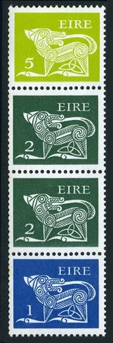 Ireland 348bc strip,MNH
