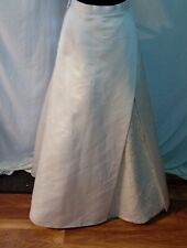BNWT Wedding skirt white satin beaded bottom  size 12 Piccione