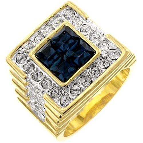 14k gold 0ct cz - gold, sapphire