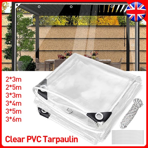 450gsm clear tarpaulin - tarpaulin, heavy