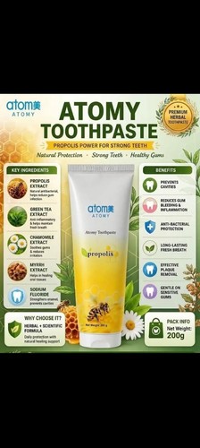 Atomy single toothpaste 200g - single,
