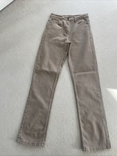 Cotton Traders Taupe Coloured Jeans Size 10
