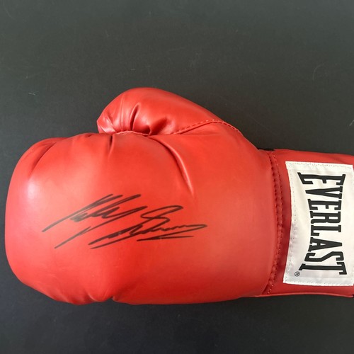 Ricky burns signed - signed, red