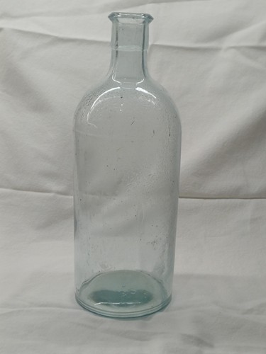 Large old aqua - , bottle