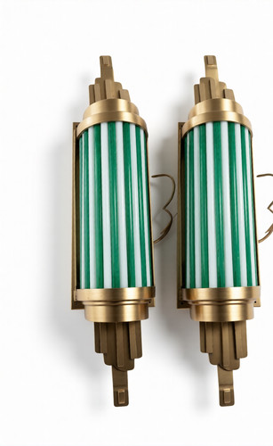 Vintage art deco lamp - pc,