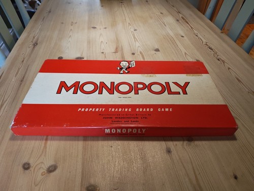 Monopoly board game vintage - game,