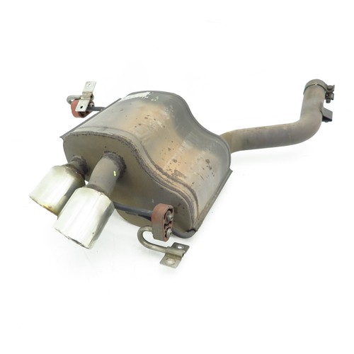 Rear exhaust silencer - silencer,