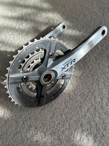 Shimano xtr cranks chainset - xtr, cranks,