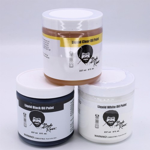 Bob ross liquid - bob, white