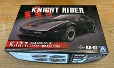 Aoshima 1/24 Knight Rider KITT KR-07 Season 4 Car Model Kit