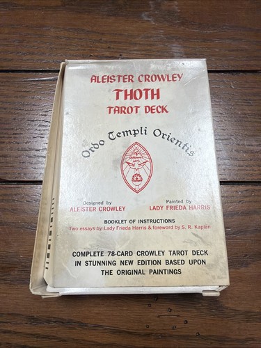 Vtg aleister crowley thoth - aleister,