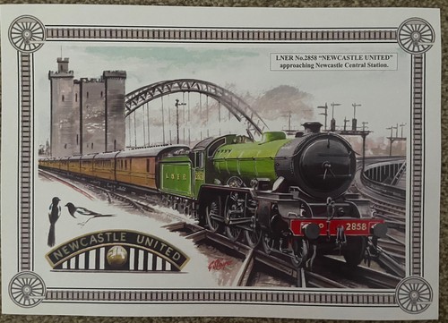 Newcastle united lner print - united,