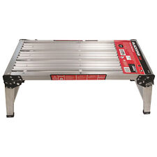 Work Bench Platform Hop Up Step Ladder Folding Stool Builders Safety Home 150kg