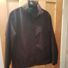 (C*) Fortress Soft Cell Jacket By Castle Clothing Black Size L Ex Condition
