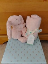 Jellycat. Bashful Blush Bunny Soother. Comforter. Brand New With Tags.
