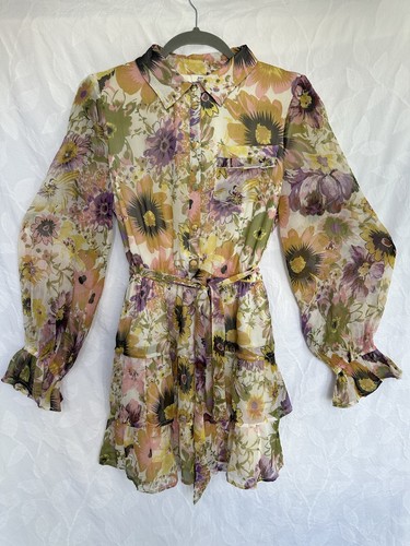 Woman river island - river, dress