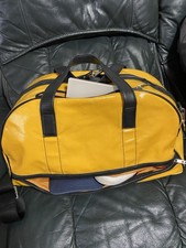 Knomo London Yellow/ Banana Yellow Hold-all Bag with Shoulder Strap