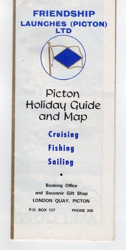 Picton tourist map 1980s - tourist,