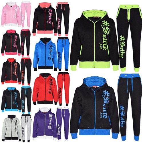 Kids selfie tracksuit - #selfie, hoodie
