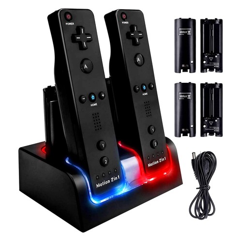 Wii remote charging - remote, docking