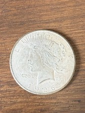 1926 american silver - peace, one