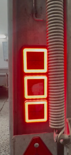 Led rear trailer lights - 2x, lights/