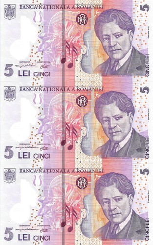 Romania lei 2018 2023 - 3x,