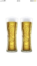 2 X Carlsberg Pint Glasses