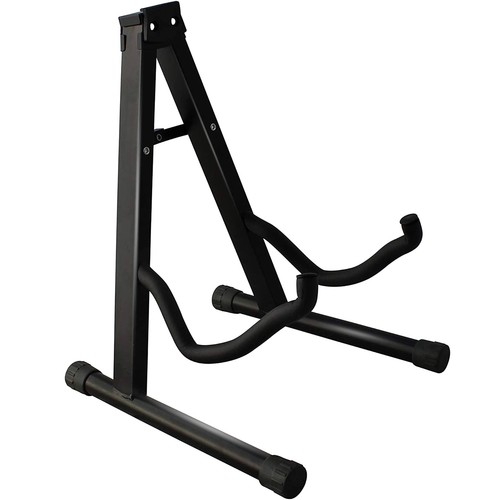 Folding metal guitar stand - folding,