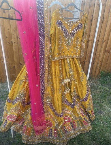 Indian lehnga wedding size - indian,