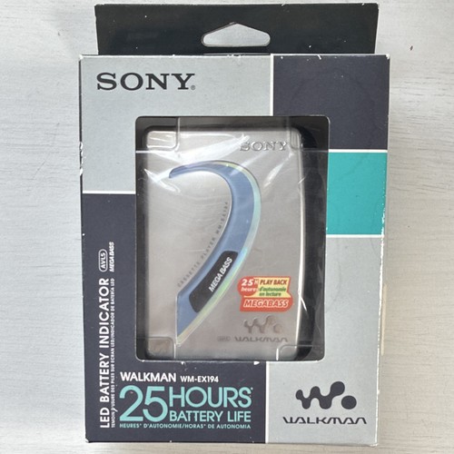 Sealed sony walkman ex194 - sealed, wm-ex194