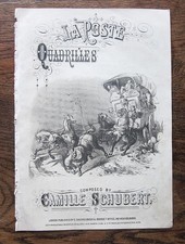La Poste Victorian Music Sheet