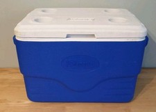 Coleman Molded Handle Cooler Blue 36 QT Model 6280 6281 6283 6284