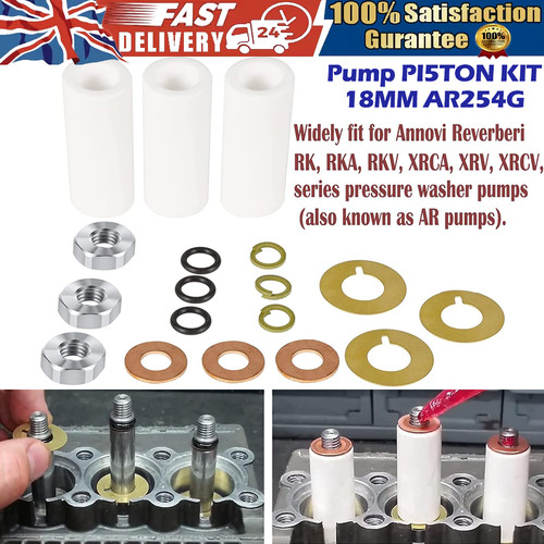 Ar2546 pump 18mm piston kit - 18mm,