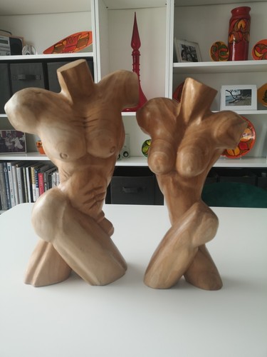 Pair large male and - a,